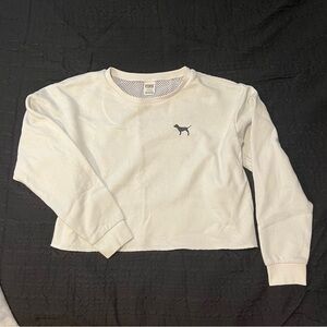 Women's Pink White Sweater